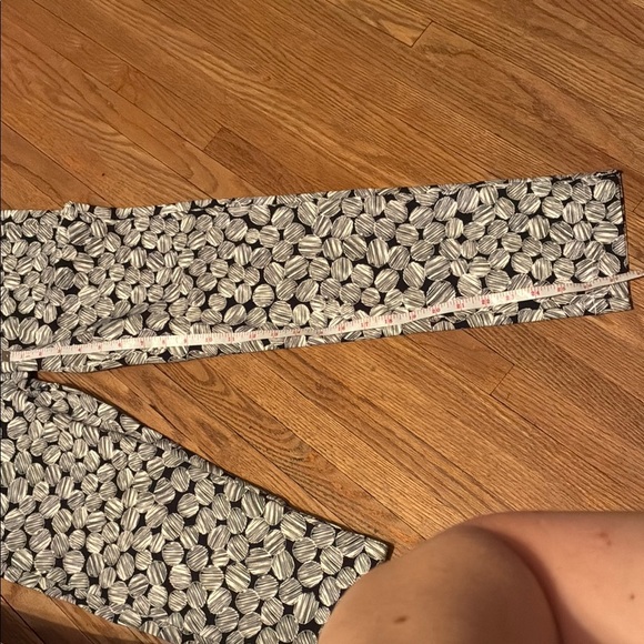 Orange Black and White Pattern Polka Dot Trousers - Picture 14 of 15